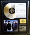 U2/CD GOLD DISC, SONG SHEET & PHOTO DISPLAY/ALBUM THE JOSHUA TREE/SONGSHEET I STILL HAVEN'T FOUND...