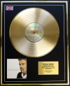 GEORGE MICHAEL/LTD. EDITION CD GOLD DISC/RECORD/LADIES & GENTLEMEN