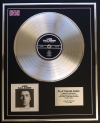 LIAM GALLAGHER/LTD EDITION CD PLATINUM DISC/RECORD/AS YOU WERE