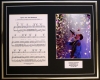 COLDPLAY/SONG SHEET & PHOTO DISPLAY/LTD. EDITION/HYMN FOR THE WEEKEND