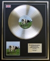 PINK FLOYD/LTD EDITION CD PLATINUM DISC/RECORD/ATOM HEART MOTHER