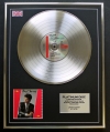 PAUL YOUNG/LTD EDITION CD PLATINUM DISC/RECORD/NO PARLEZ