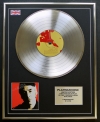 PAUL WELLER/LTD EDITION CD PLATINUM DISC/RECORD/ILLUMINATION