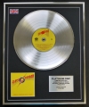 QUEEN/LTD EDITION CD PLATINUM DISC/RECORD/FLASH GORDON