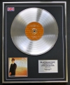 ROY ORBISION/LTD EDITION CD PLATINUM DISC/RECORD/THE VERY BEST OF