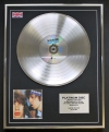 THE ROLLING STONES/LTD EDITION CD PLATINUM DISC/RECORD/BLACK AND BLUE