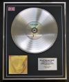 THE ROLLING STONES/LTD EDITION CD PLATINUM DISC/RECORD/GOATS HEAD SOUP