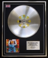 RED HOT CHILI PEPPERS/LTD EDITION CD PLATINUM DISC/RECORD/WHAT HITS!?