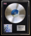 RED HOT CHILI PEPPERS/LTD EDITION CD PLATINUM DISC/RECORD/BY THE WAY