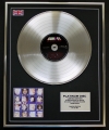 SUM 41/LTD EDITION CD PLATINUM DISC/RECORD/ALL KILLER NO FILLER