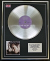 STING/LTD EDITION CD PLATINUM DISC/RECORD/MERCURY FALLING