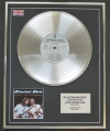 STATUS QUO/LTD EDITION CD PLATINUM DISC/RECORD/ROCK TIL YOU DROP