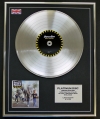STATUS QUO/LTD EDITION CD PLATINUM DISC/RECORD/HEAVY TRAFFIC