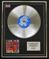 SNOOP DOGG/LTD EDITION CD PLATINUM DISC/RECORD/DOGGYSTYLE