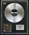 SLAYER/LTD EDITION CD PLATINUM DISC/RECORD/REIGN IN BLOOD