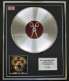SCISSOR SISTERS/LTD EDITION CD PLATINUM DISC/RECORD/TA-DAH