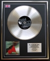 THIN LIZZY/LTD EDITION CD PLATINUM DISC/RECORD/RENEGADE