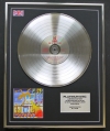 UB40/LTD EDITION CD PLATINUM DISC/RECORD/RAT IN THE KITCHEN