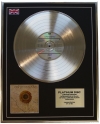 WHITESNAKE/LTD EDITION CD PLATINUM DISC/RECORD/1987
