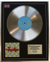 WHEATUS/LTD EDITION CD PLATINUM DISC/RECORD/WHEATUS