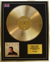 ELVIS PRESLEY/LTD. EDITION CD GOLD DISC/RECORD/CHRISTMAS WITH ELVIS & THE ROYAL PHILHARMONIC ....