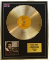 ELVIS PRESLEY/LTD. EDITION CD GOLD DISC/RECORD/WHERE NO ONE STANDS ALONE
