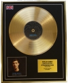 SHAWN MENDES/LTD. EDITION CD GOLD DISC/RECORD/HANDWRITTEN