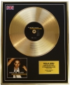 SHAYNE WARD/LTD. EDITION CD GOLD DISC/RECORD/BREATHLESS