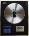 NINE INCH NAILS/LTD EDITION CD PLATINUM DISC/RECORD/PRETTY HATE MACHINE