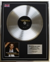 SHAYNE WARD/LTD EDITION CD PLATINUM DISC/RECORD/BREATHLESS