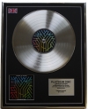YEARS & YEARS/LTD EDITION CD PLATINUM DISC/RECORD/COMMUNION