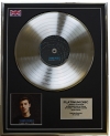 SHAWN MENDES/LTD EDITION CD PLATINUM DISC/RECORD/HANDWRITTEN