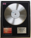 CALVIN HARRIS/LTD EDITION CD PLATINUM DISC/RECORD/FUNK WAV BOUNCES VOL.1