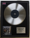 BASTILE/LTD EDITION CD PLATINUM DISC/RECORD/WILD WORLD