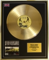 2PAC + OUTLAWZ /LTD. EDITION CD GOLD DISC/RECORD/ STILL I RISE