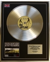 2PAC + OUTLAWZ /LTD EDITION CD PLATINUM DISC/RECORD/ STILL I RISE