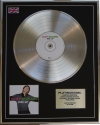 CLIFF RICHARD/LTD EDITION CD PLATINUM DISC/RECORD/RISE UP