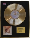 ARIANA GRANDE/LTD. EDITION CD GOLD DISC/RECORD/SWEETNER