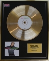 CLIFF RICHARD/LTD. EDITION CD GOLD DISC/RECORD/RISE UP