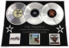 THE PRODIGY /TRIPLE PLATINUM ALBUM DISPLAY/ EXPERIENCE + THE FAT OF THE LAND + INVADERS MUST DIE/COA