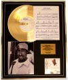 2PAC /CD GOLD DISC, SONG SHEET & PHOTO DISPLAY/ALBUM LOYAL TO THE GAME/SONGSHEET GHETTO GOSPEL
