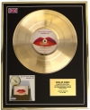 RED HOT CHILI PEPPERS /LTD. EDITION CD GOLD DISC/RECORD/ GREATEST HITS
