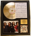 RED HOT CHILI PEPPERS/CD GOLD DISC, SONG SHEET & PHOTO DISPLAY/ALBUM BLOOD SUGAR SEX./SONGSHEET UND.