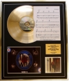 THE WHO /CD GOLD DISC, SONG SHEET & PHOTO DISPLAY/ALBUM QUADROPHENIA /SONGSHEET 5:15