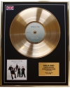 WESTLIFE /LIMITED EDITION/CD GOLD DISC/ALBUM COAST TO COAST