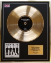 WESTLIFE /LIMITED EDITION/CD GOLD DISC/ALBUM GRAVITY