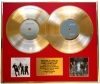 WESTLIFE /DOUBLE CD GOLD DISC DISPLAY/LTD. EDITION/COA/ COAST TO COAST & WORLD OF OUR OWN