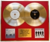 WESTLIFE /DOUBLE CD GOLD DISC DISPLAY/LTD. EDITION/COA/ WHERE WE ARE & GRAVITY