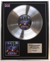 SEX PISTOLS /LTD EDITION CD PLATINUM DISC/ THE GREAT ROCK N ROLL SWINDLE