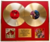 PINK /DOUBLE CD GOLD DISC DISPLAY/LTD. EDITION/COA/ BEAUTIFUL TRAUMA & HURTS 2B HUMAN